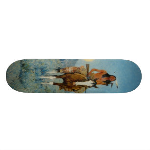 Skateboard L'annexe 1909 de Frederic Remington