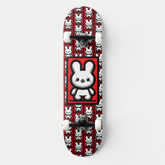 Skateboard Lapin (Recto)
