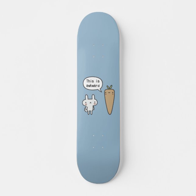 Skateboard Lapin et carotte (Devant)