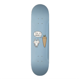 Skateboard Lapin et carotte