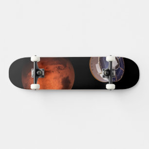 Skateboard L'Appareil Spacectoriel Portant Le Rover De La Per