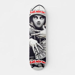 Skateboard L'argent de rue inimitable Hannibal