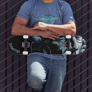 Skateboard L'art de l'ère de la guerre froide Noir