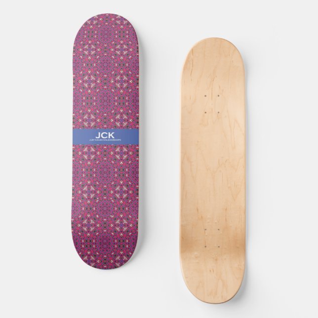 Skateboard L'art kaléidoscope du volume neuf treize (Recto)