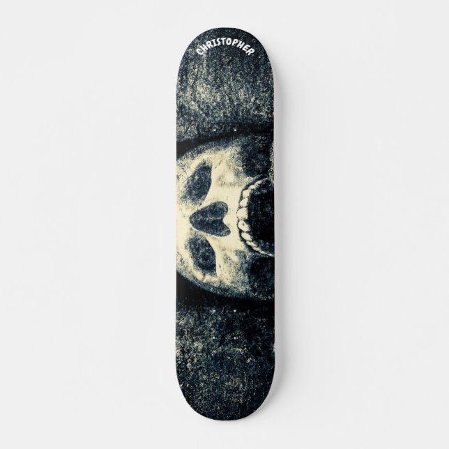 Skateboard Laughing Skull Customizable (Devant)