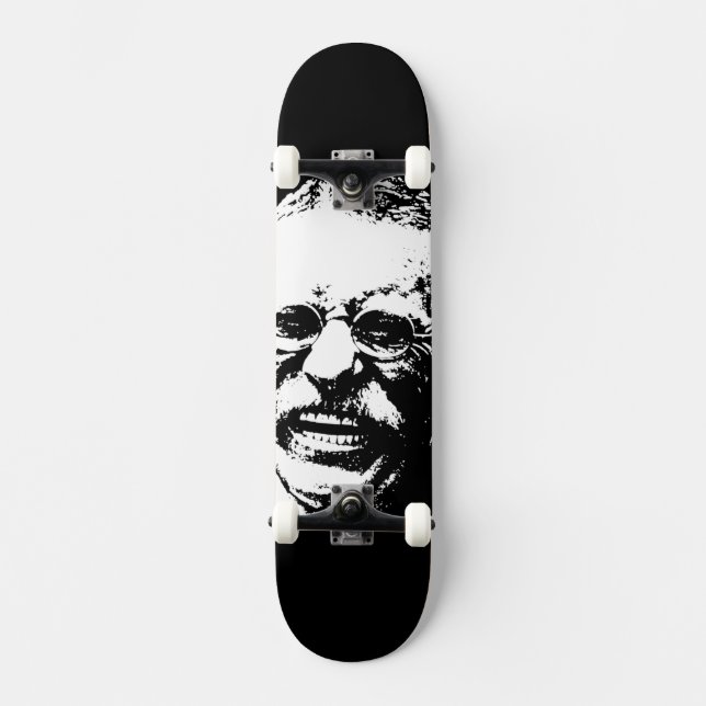 Skateboard Laughing Teddy (Recto)