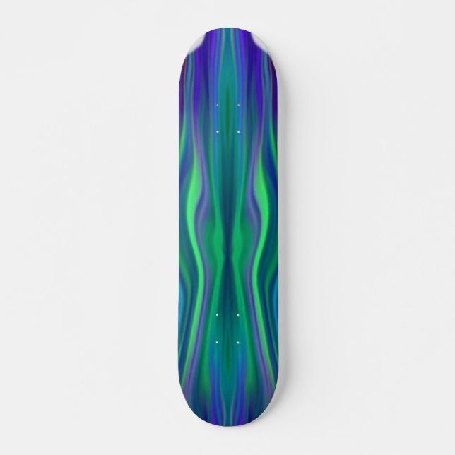 Skateboard L'aurore Borealis (Devant)