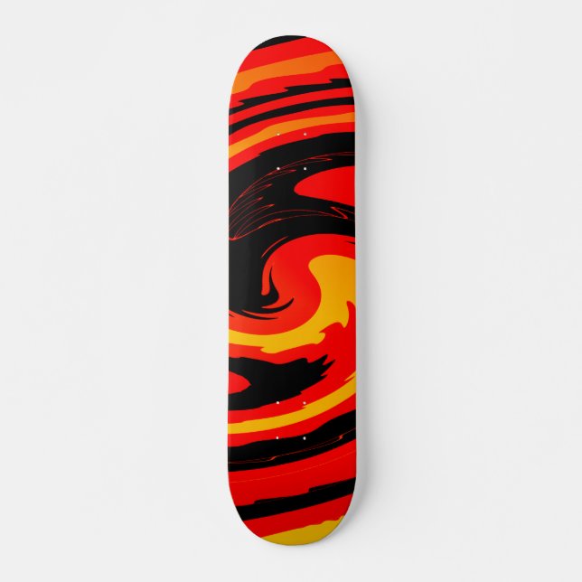 Skateboard Lava   (Devant)