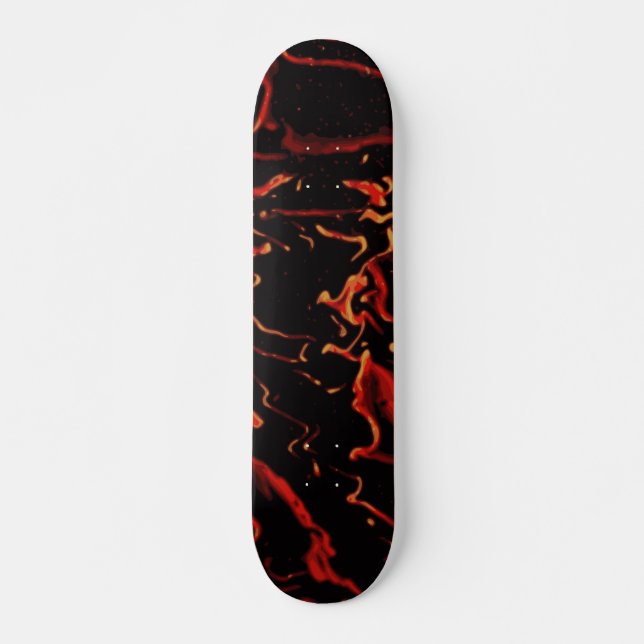 Skateboard Lave chaude - customisez votre propre (Devant)