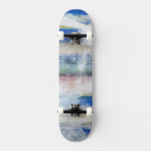 Skateboard Laver blanc II