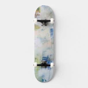 Skateboard Laver blanc III