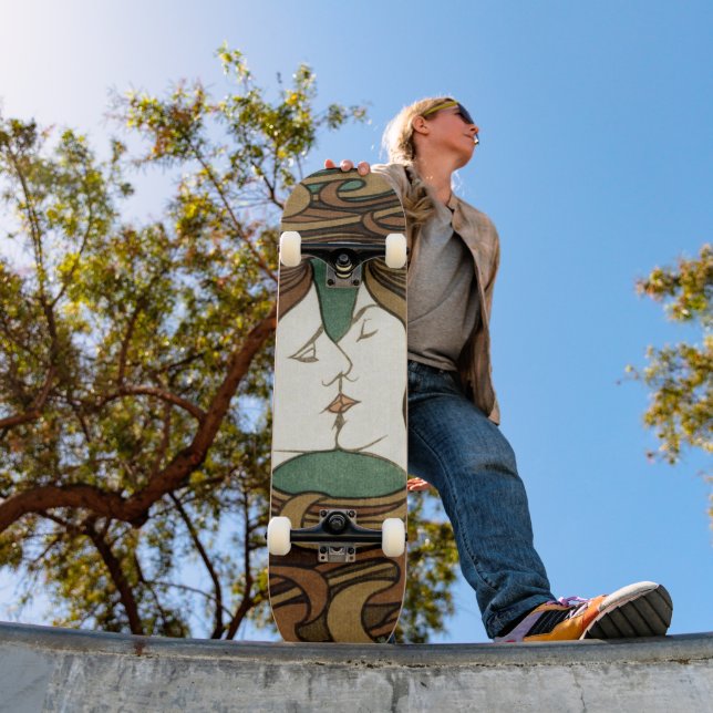 Skateboard Le baiser (Extérieur 1)