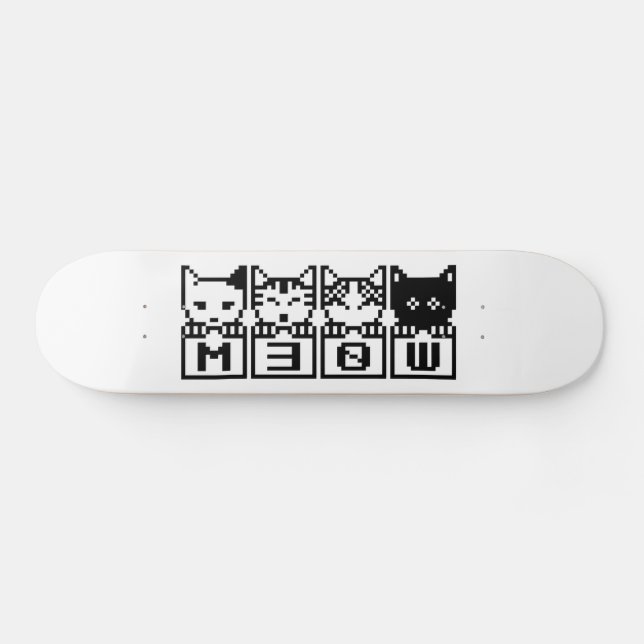 SKATEBOARD LE CHATS M30W 8 BITS (Horz)