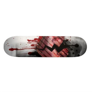 Skateboard Le coeur brisé