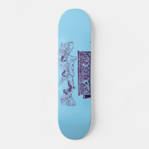 Skateboard Le corps de Sainte Catherine porté par les Anges