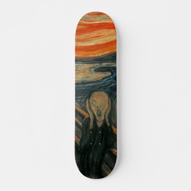 Skateboard Le Cri - Edvard Munch (Devant)