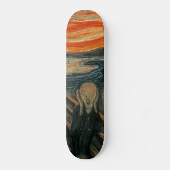 Skateboard Le Cri - Edvard Munch (Recto)