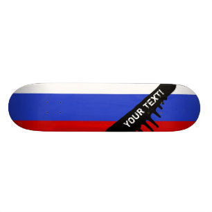 Skateboard Le drapeau du Russe