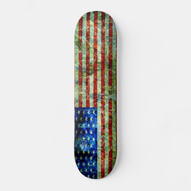 Skateboard Le drapeau toujours ! (Recto)