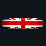 Skateboard Le drapeau Union Jack<br><div class="desc">Le drapeau Union Jack du Royaume-Uni - Royaume-Uni, qui est en Grande-Bretagne. Le drapeau Union Jack symbolise l'unité entre l'Angleterre, l'Écosse et l'Irlande. Les couleurs du drapeau de l'union jack sont rouge, bleu, blanc. Ce design est également disponible sur de nombreux autres produits pour vous de choisir parmi.</div>