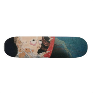 Skateboard Le fantôme de Kohada Koheiji par Katsushika Hokusa