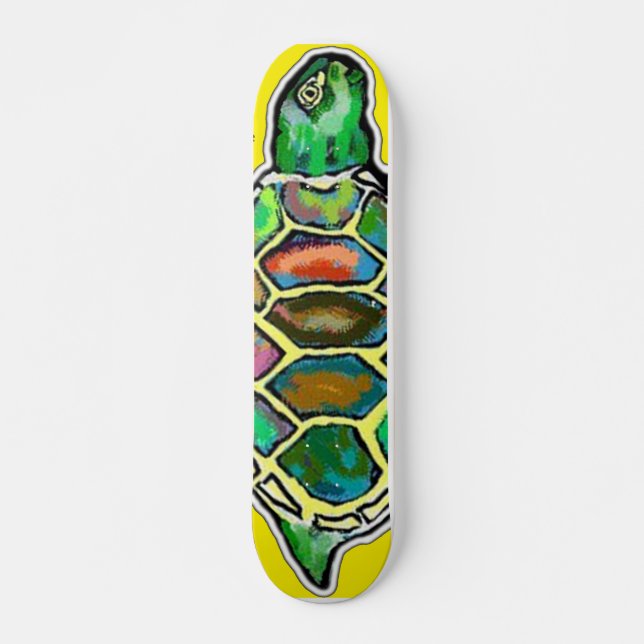 Skateboard Le grand conseil de tortue (Devant)