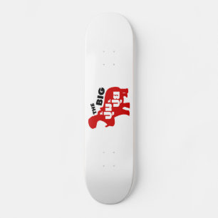 Skateboard LE GROS PUM PUI décollé en langue thaï