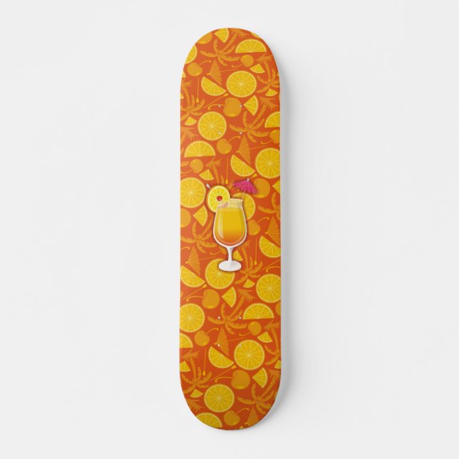 Skateboard Le lever du soleil de Tequila (Devant)