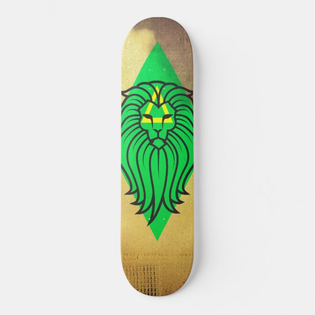 Skateboard Le lion (Recto)