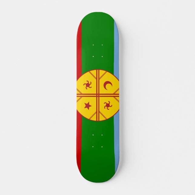 Skateboard le Mapuches, Chili (Devant)