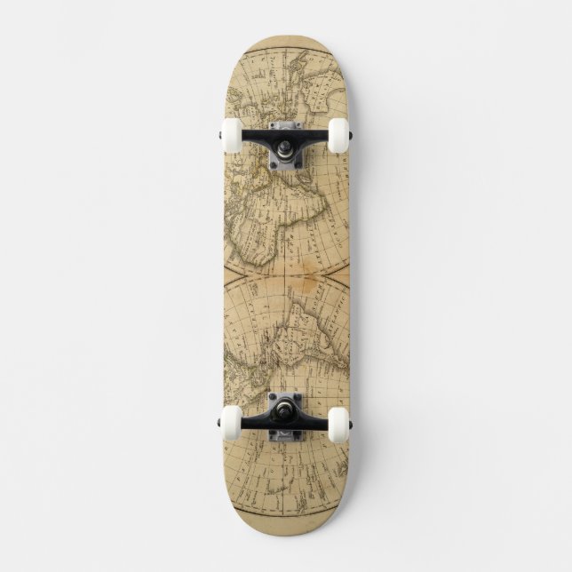 Skateboard Le monde 2 (Recto)