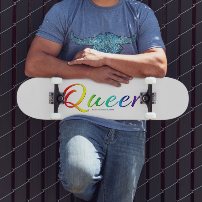 Skateboard Le mot unique expressif et étrange de SlipperyJoe  (Extérieur 3)