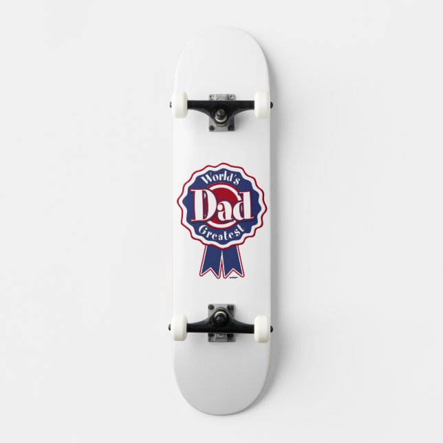 Skateboard Le plus grand papa du monde - ruban (Recto)