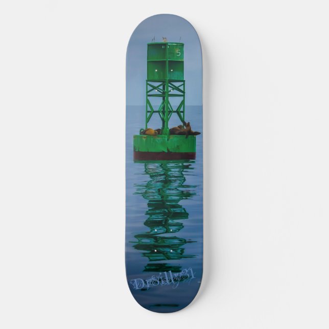Skateboard Le point de suspension (Recto)