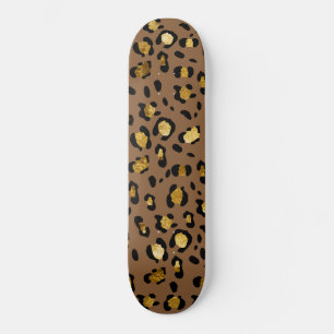 Skateboard Le Poster de animal léopard Glam #29 #motif #déc
