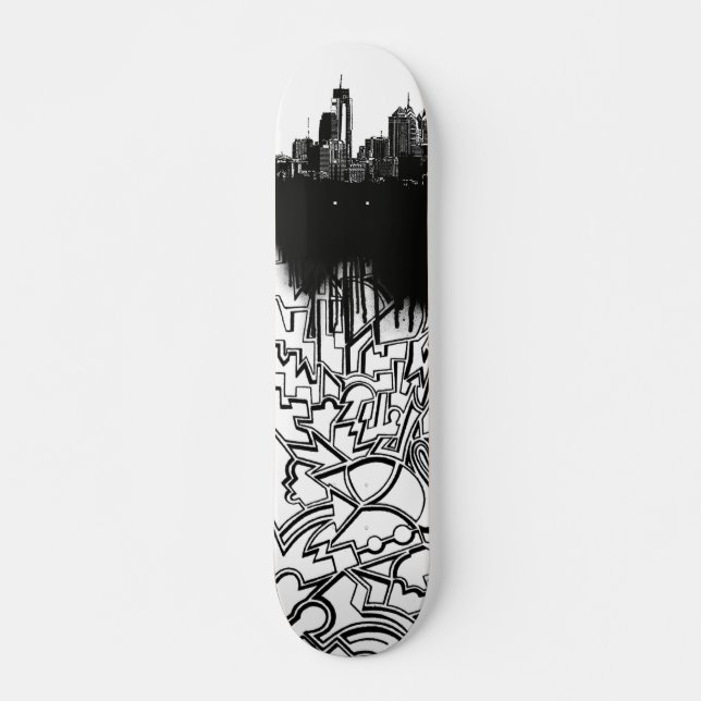 Skateboard Le projet de Philadelphie (jour) (Devant)