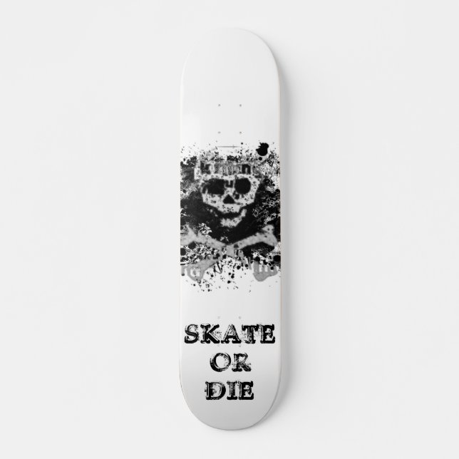Skateboard Le raie ou meurent (Devant)