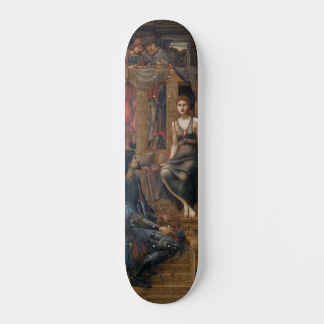Skateboard Le roi Cophetua et la servante mendiante (par Burn (Recto)