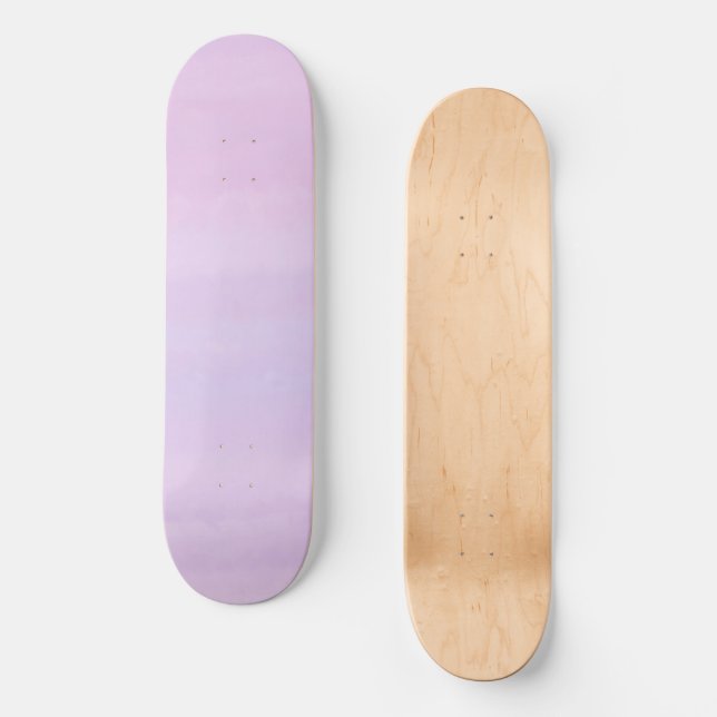 Skateboard Le Rose Lavender Est Ma Couleur Favorite (Recto)