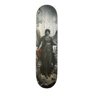 Skateboard le sauveur d'ange a commencé