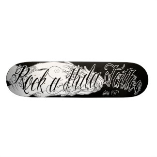 Skateboard Le Tatouage de Rock a Hula