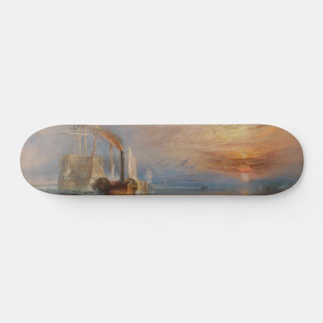 Skateboard Le Temeraire Tourner Sunset Seascape (Horz)