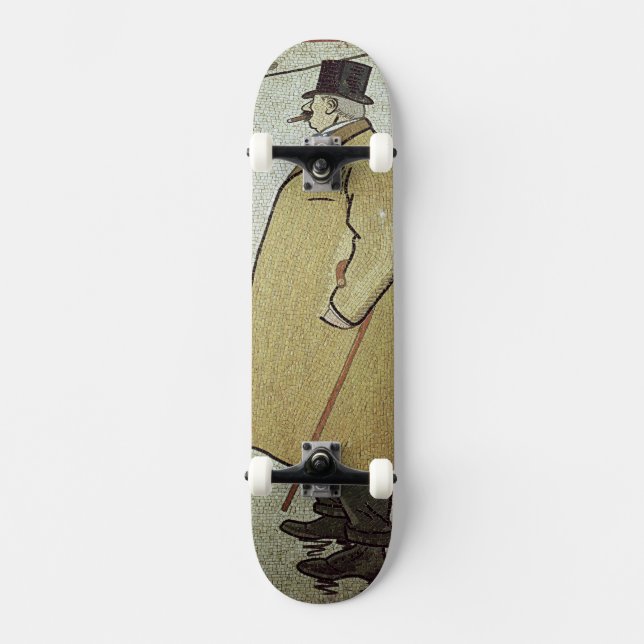 Skateboard Le vieux marcheur, c.1900 (Recto)