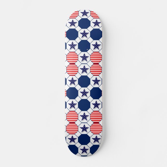 Skateboard Leggings américains patriotiques (Recto)