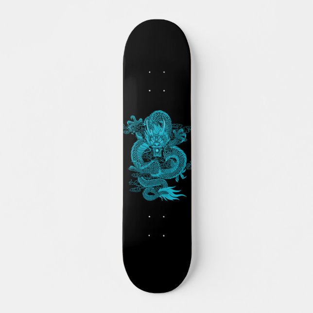 Skateboard L'empereur chinois Dragon One Element Pro Deck (Devant)