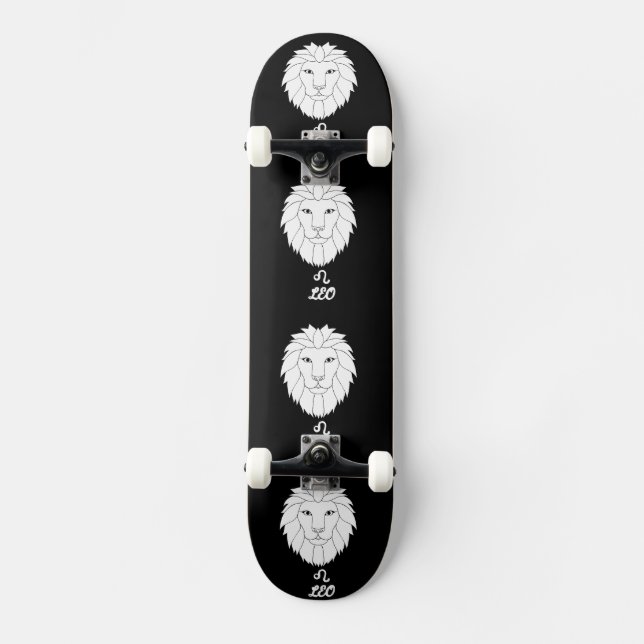 Skateboard Leo Silhouette (Recto)