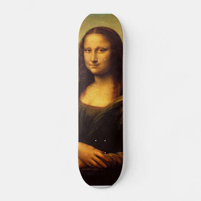 Skateboard Leonardo da Vinci - Mona Lisa (Recto)