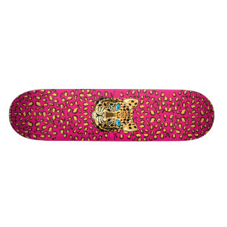 Skateboard Léopard