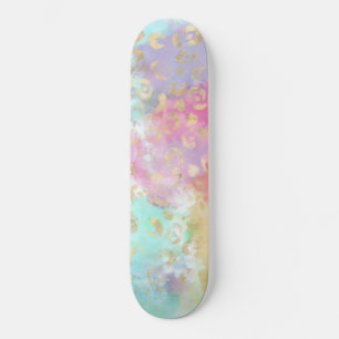 Skateboard Leopard Peinture série Design 2