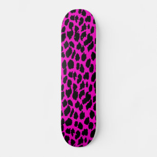 Skateboard Leopard rose